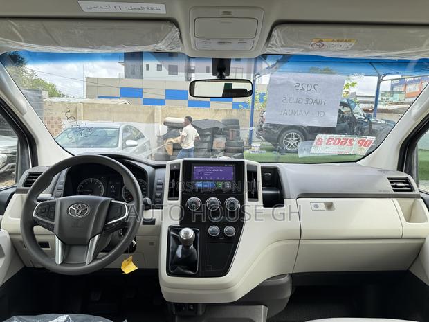 New Toyota HiAce 2025 White