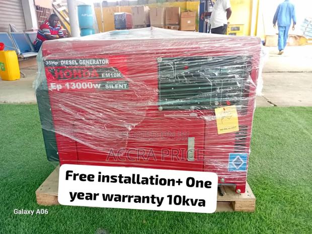 Free Installation of Generator 10kva Diesel Honda Japan Made · Photo 1