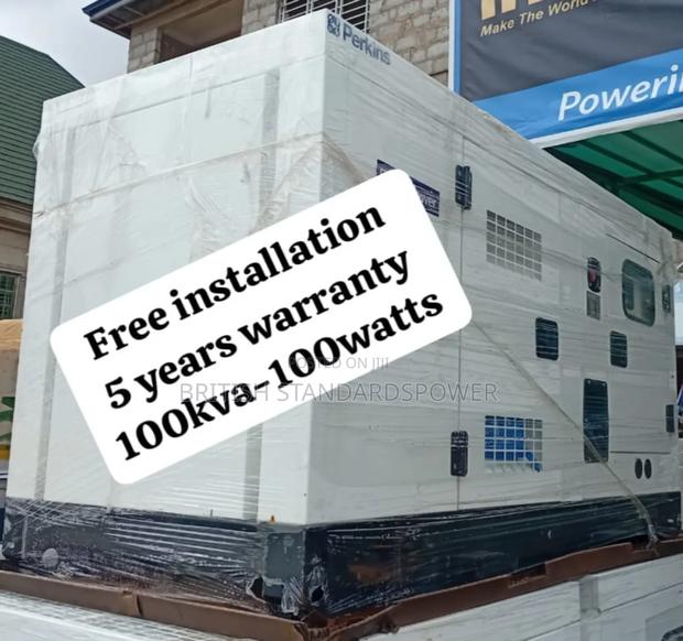 Air Flow Engine 100kva Silent Diesel Generator · Photo 1
