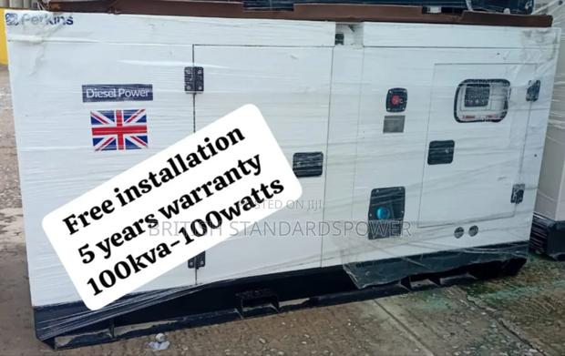 Fin Cooled Engine 100kva Diesel Generator · Photo 1