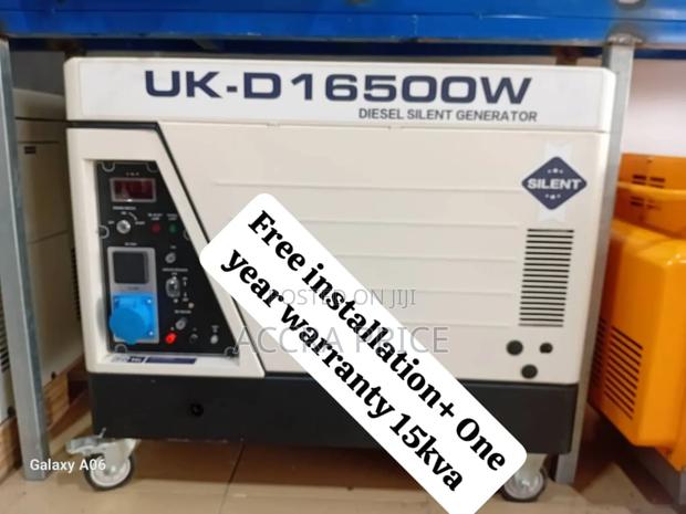 No Complaints Uk-D Diesel Generator Rated 15kva 16.5kw · Photo 1