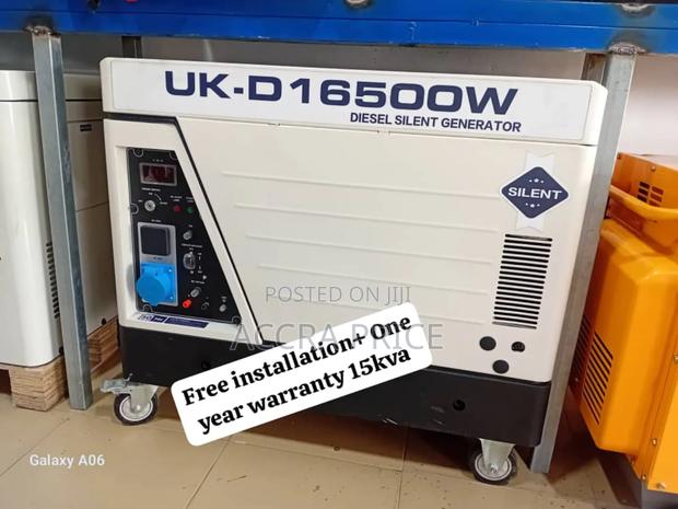 Power All Day Generator 15kva Uk-D Diesel Bearable Noise · Photo 1