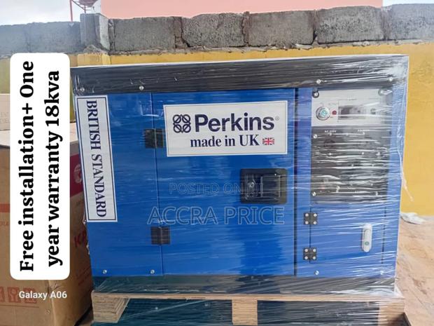 No Complaints Perkins Diesel Generator Rated 18kva 15kw · Photo 1