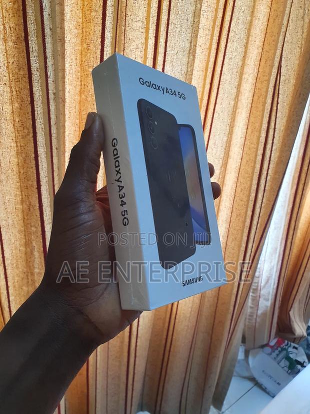New Samsung Galaxy A34 5G 128 GB Black photo 2
