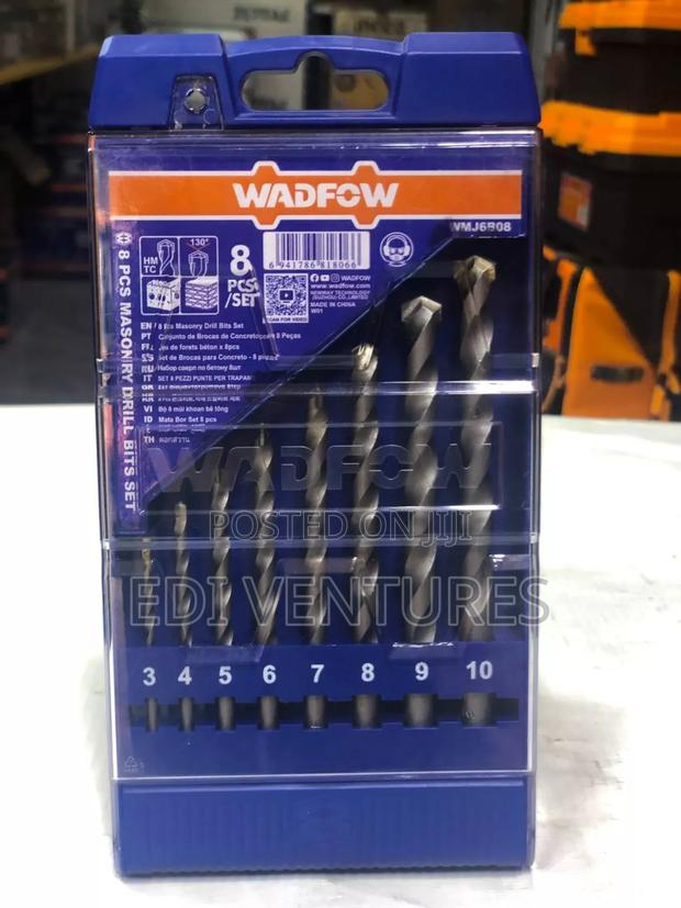 8 PCS Masonry Drill Bits photo 2