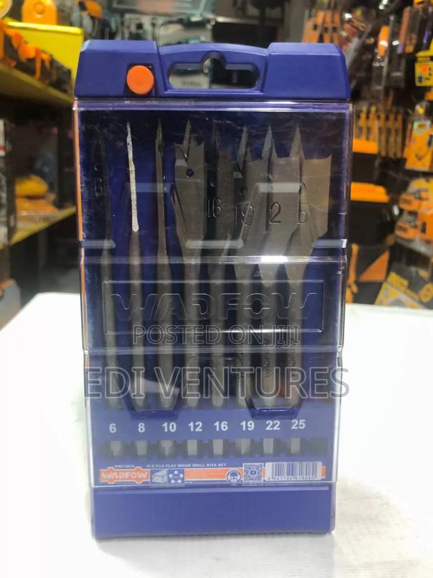8 Pieces Flat Wood Drill Bits photo 3