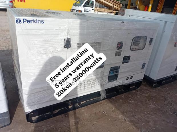 22kva Silent Diesel Generator With Megawatt Production · Photo 1
