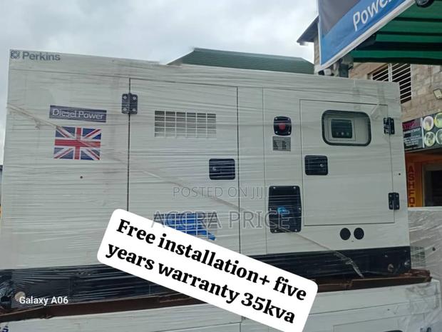 Power All Day Generator 35kva Perkins Diesel Bearable Noise · Photo 1