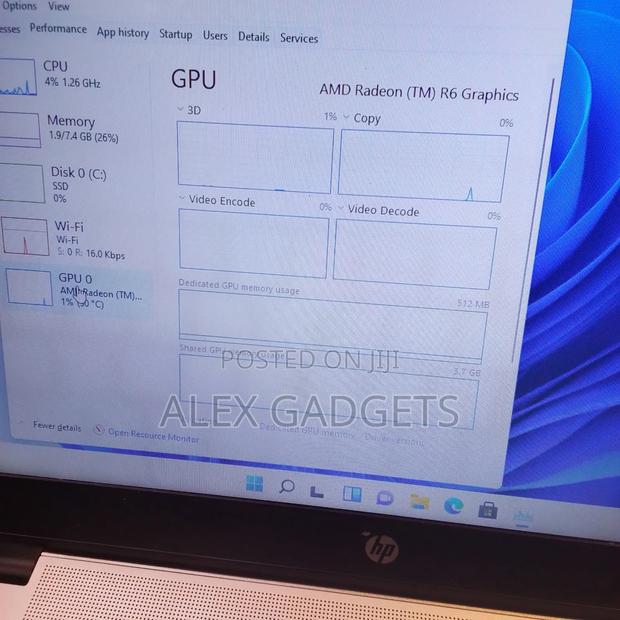 Laptop HP EliteBook 745 G4 8GB AMD A8 SSD 256GB photo 6