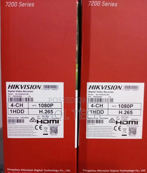 Hikvision 4ch 2mp DVR Ds-7204ghi-M1 · Photo 4