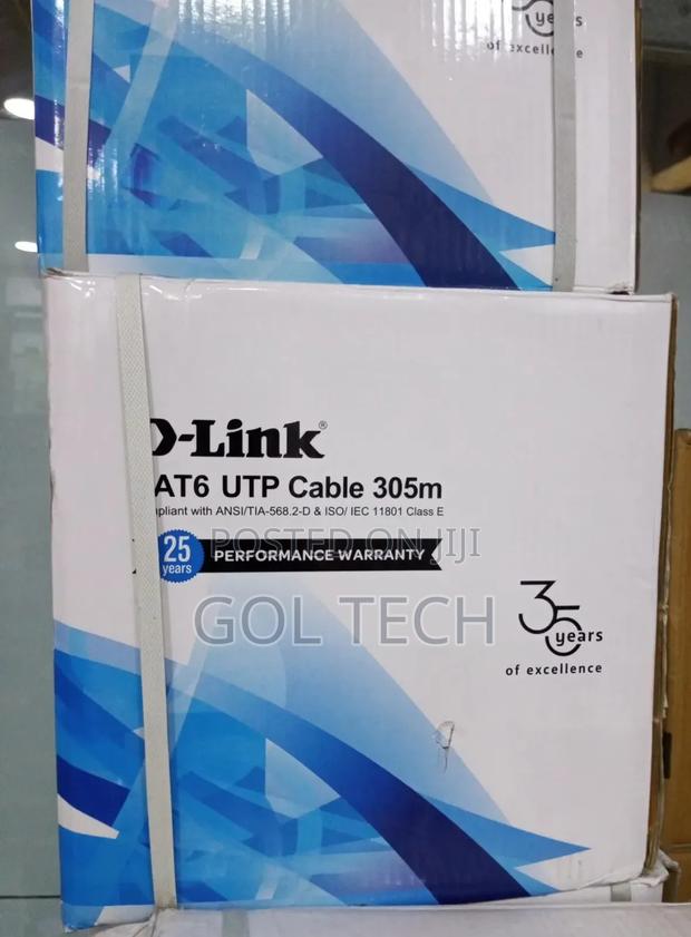 D-Link Utp Cat6 Cable Full Copper Cable 24awg · Photo 4