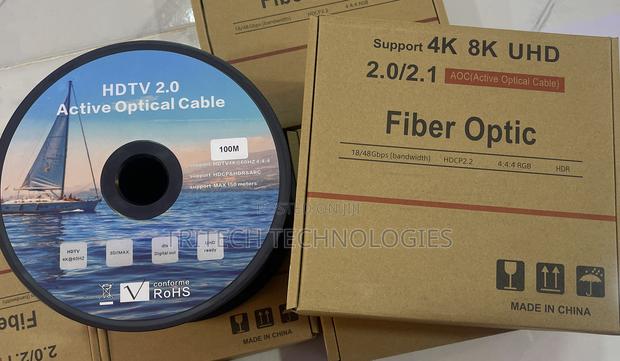 100m Hdmi Cable Fiber Active Support Uhd · Photo 4