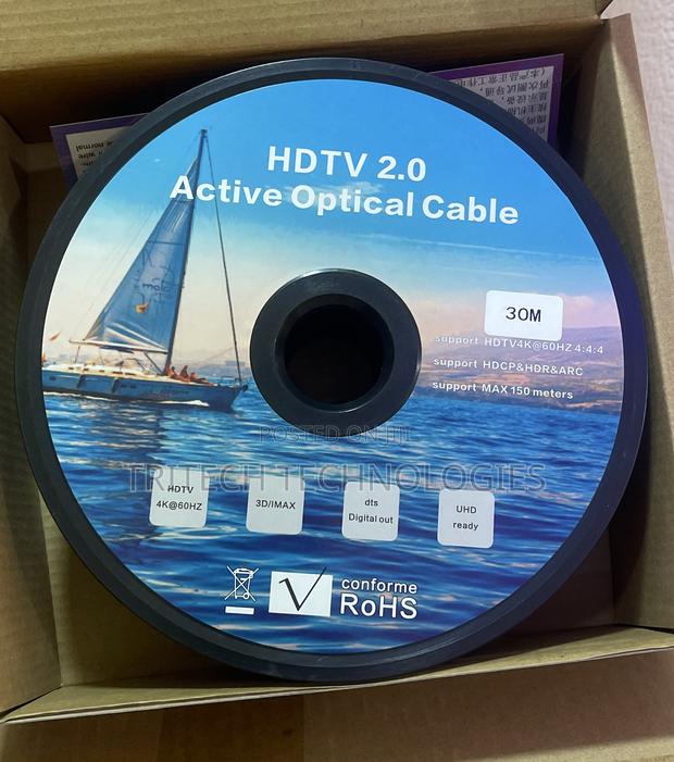 30m Hdmi Cable Fiber Active Optical Cable · Photo 3
