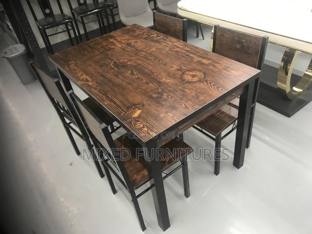 Wooden Dining Sets With Four Chairs