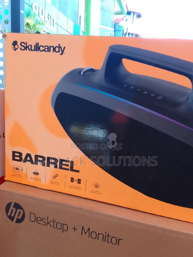 Skullcandy Barrel Bluetooth Boombox Party Speaker - Black · Photo 3