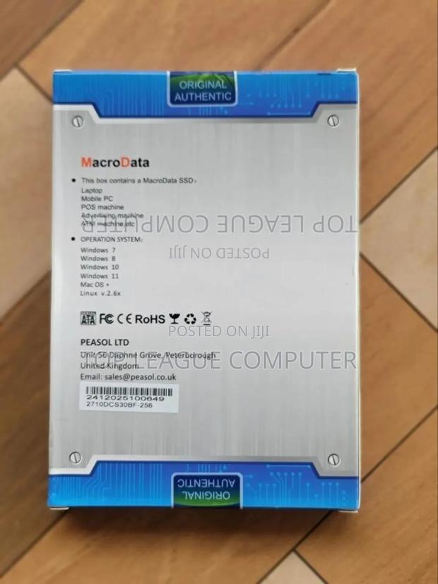 Brand New Macrodata 256gb SSD Sata photo 2