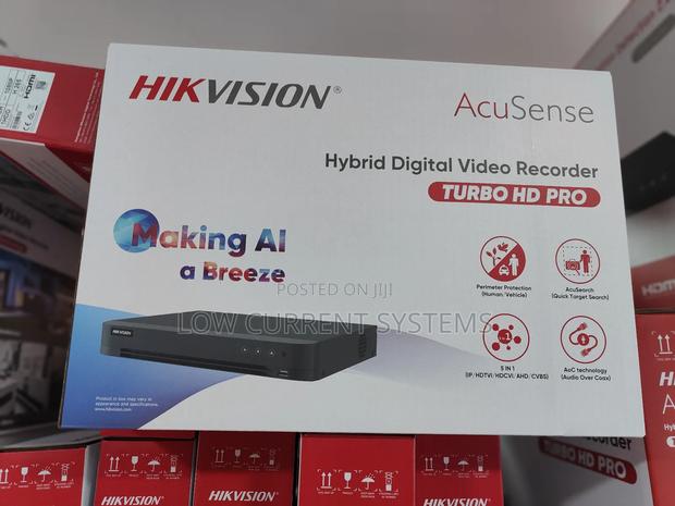 Hikvision 16 Channel DVR 5mp Acusence Two Ways Audio Ai · Photo 3