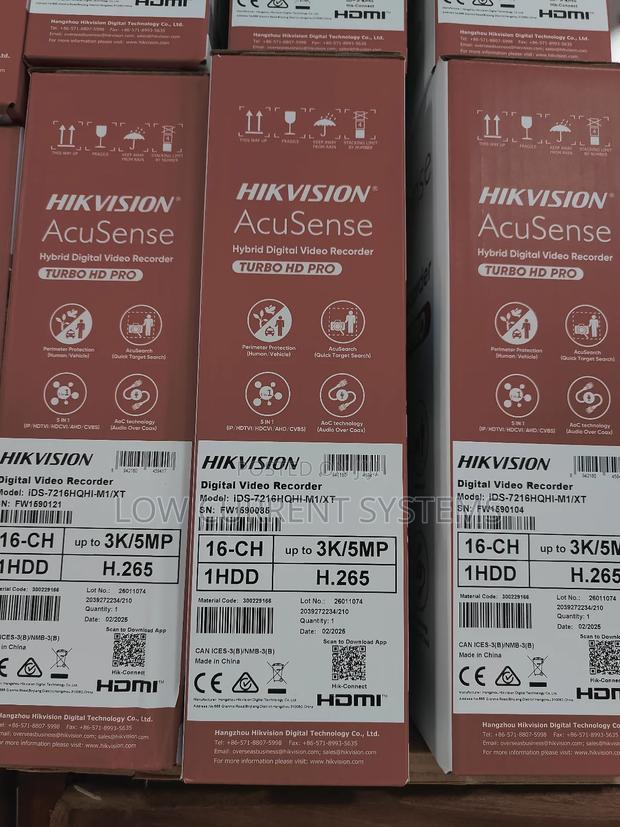 Hikvision 16 Channel DVR 5mp Acusence Two Ways Audio Ai · Photo 4