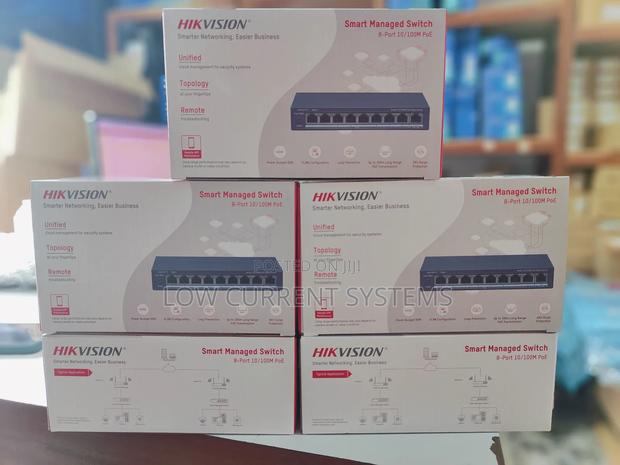 Hikvision Switch 8 Port Smart Managed Poe · Photo 2