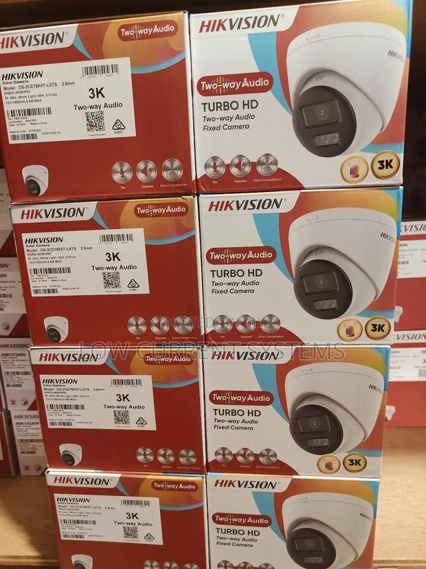 Hikvision Two Ways Cameras Dome 5mp Ds-2ce78k0t-LXTS · Photo 3