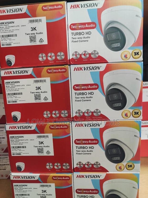 Hikvision Two Ways Cameras Dome 5mp Ds-2ce78k0t-LXTS · Photo 4