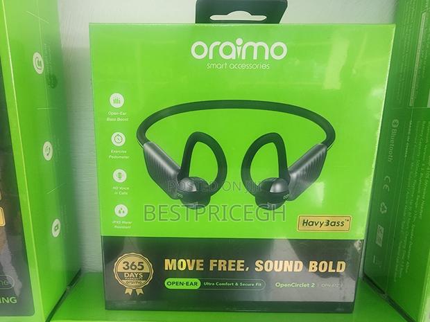 Oraimo Opencirclet 2 Ipx5 Steps Tracking Open-Ear Headphone · Photo 3