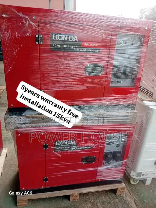 Core Amp Honda Diesel Generator 15kva 16500watts · Photo 2