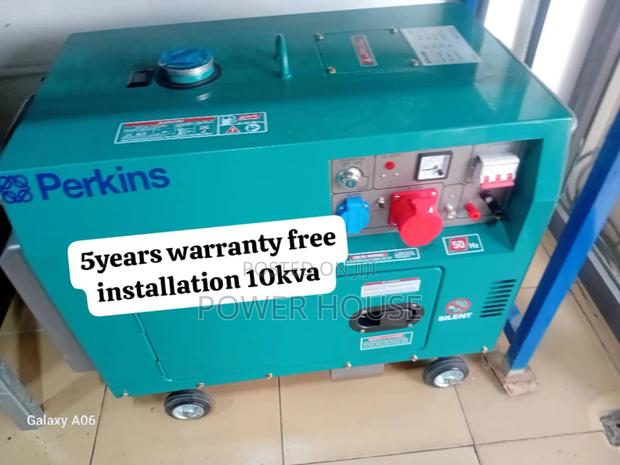 Core Array Perkins Diesel Generator 10kv 13000watts · Photo 2