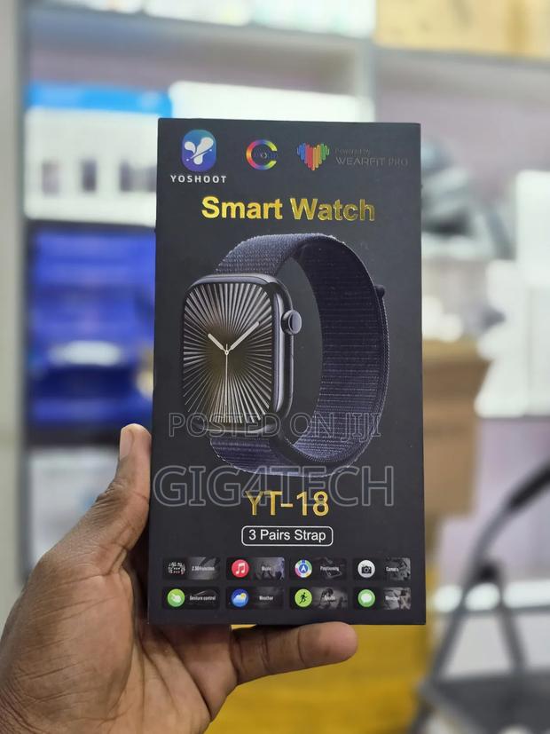 Yt-18 Series 10 Smart Watch With 3 Straps for Android and iPhone · Photo 4