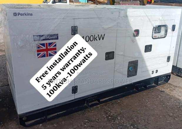 Output Capacity 100kva Silent Diesel Generator · Photo 2