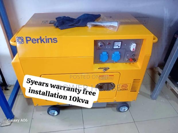 Sliver Prime Perkins Diesel Generator 13000watts 10kva · Photo 2