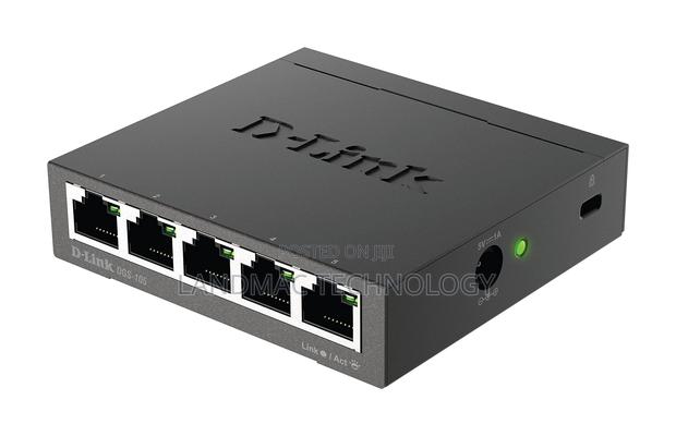 D-Link Ethernet Switch, 5 Port Gigabit Unmanaged · Photo 3
