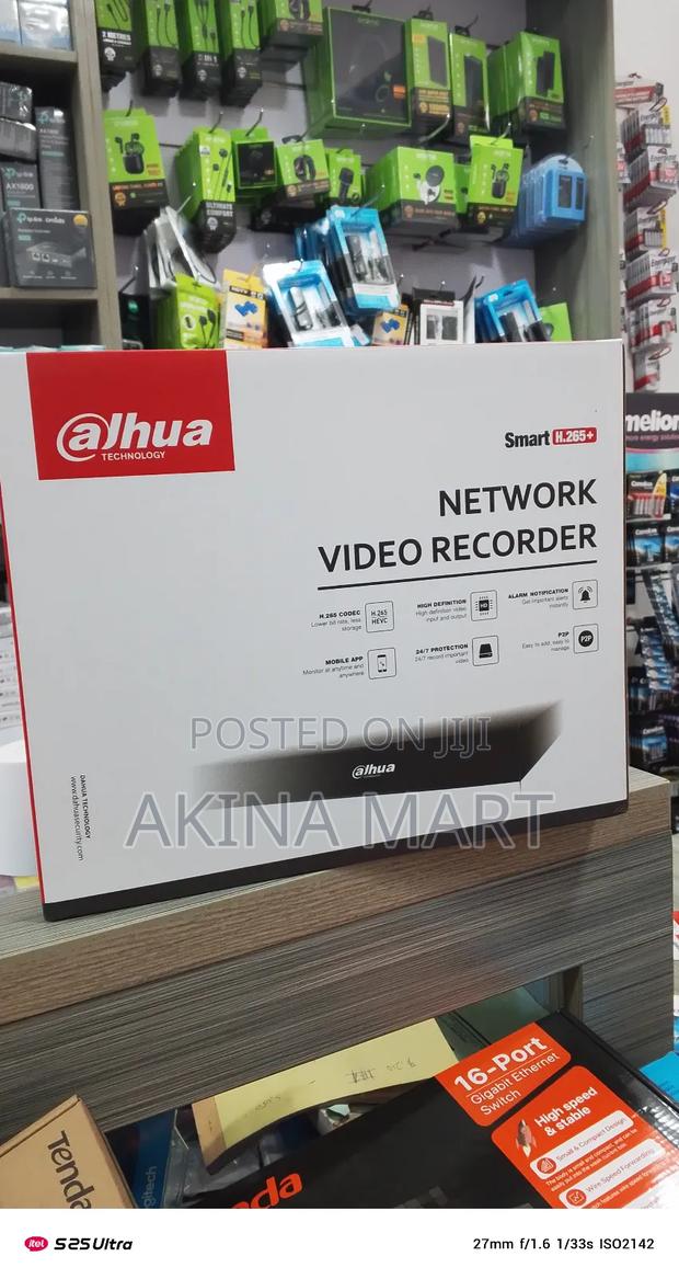 4ch NVR Poe Dahua Network Video Recorder · Photo 3