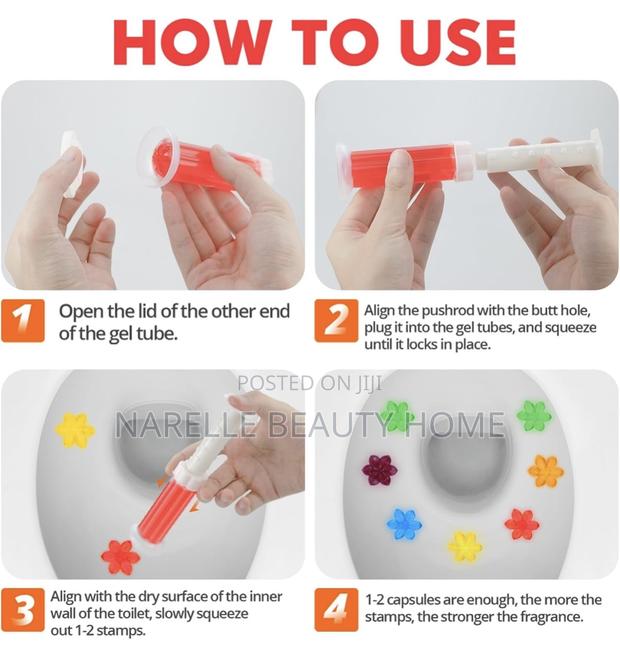 10 Pcs Toilet Cleaning Gels/Deodoriser