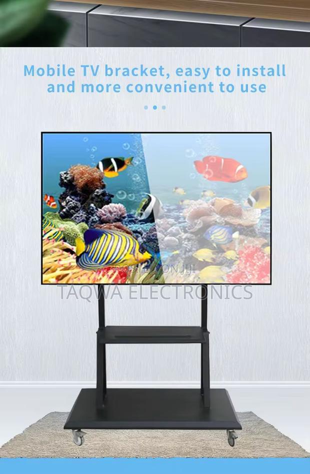 Unique-Tv Cart- Mobile Tv Stand 32-75 · Photo 3