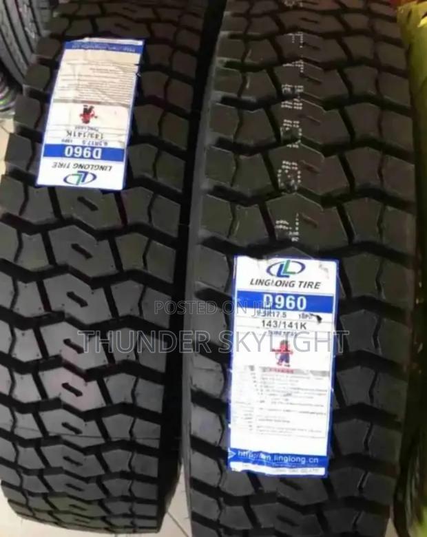 9.5r17.5 Tire Linglong Hd Tyre D960 Rough Pattern photo 3