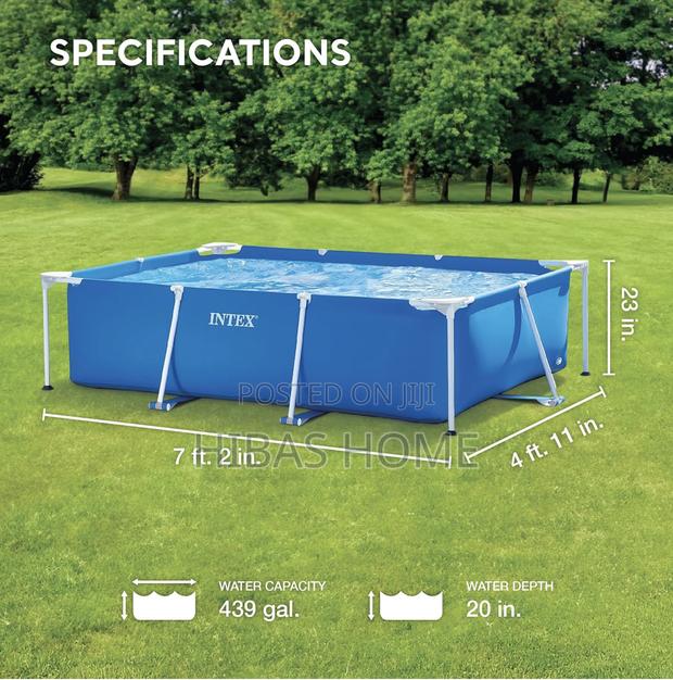 Intex Rectangular Swimming Pool 942ltrs (220x150x60cm) photo 2