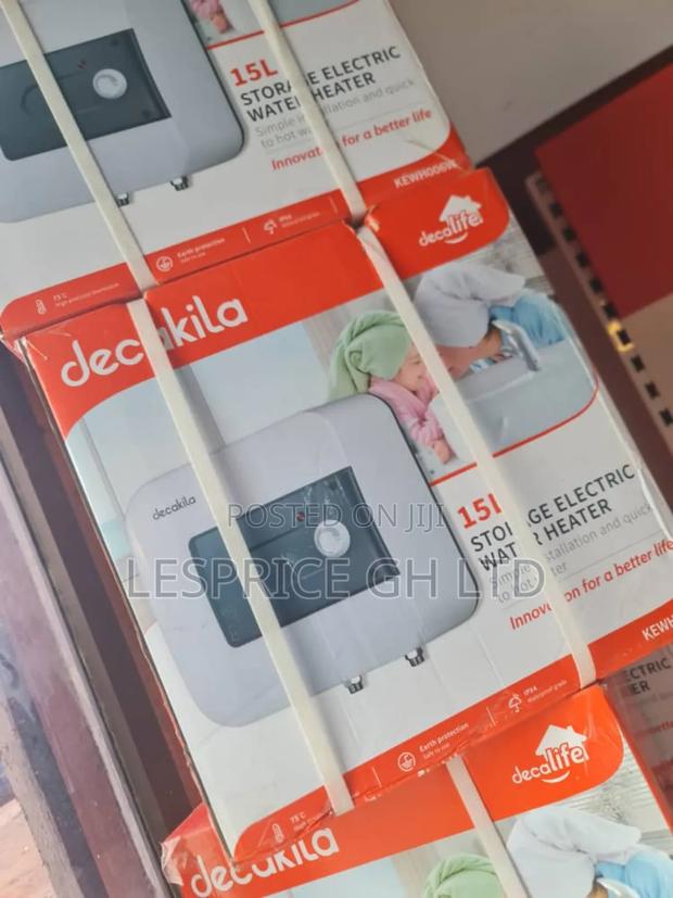 Dependable 15l Electric Water Heater ~ Decakila