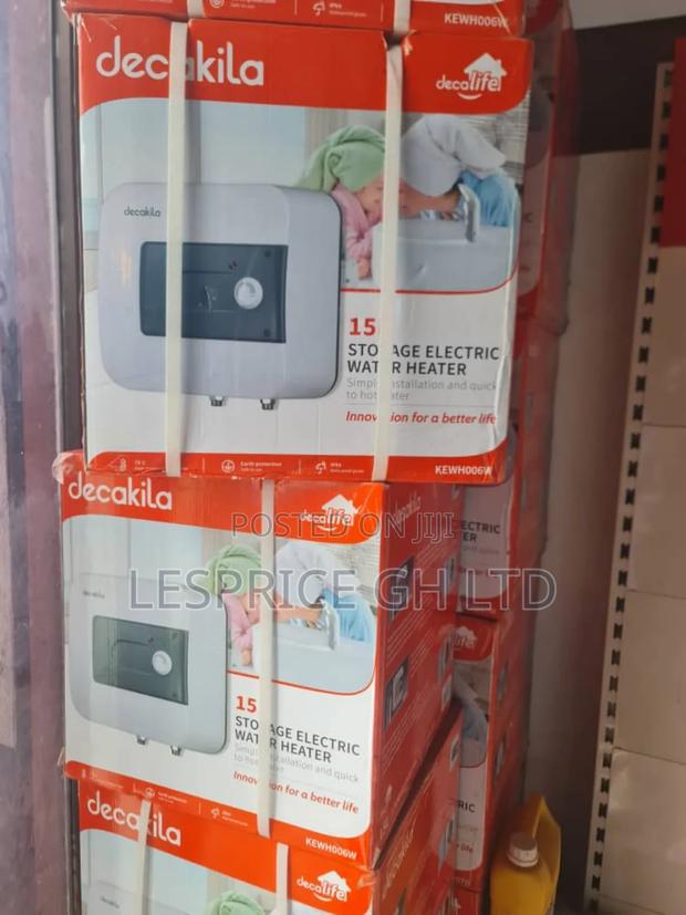 Safe Decakila Electric Water Heater ~ 15l