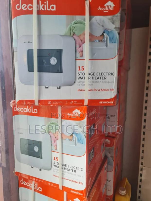 Decakila 1500w Electric Water Heater ~ Safety Assured