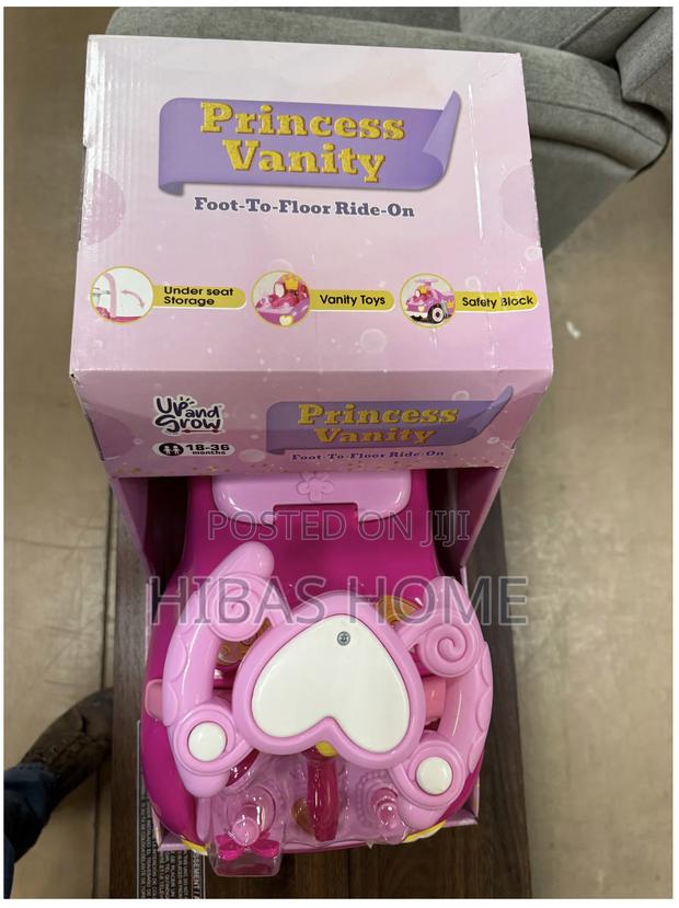 Up and Grow Princess Vanity Foot to Floor Ride on Car photo 5