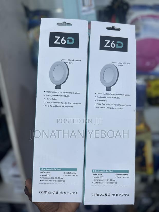 Z6d Selfie Tripod With 2 Fill Led Light photo 2