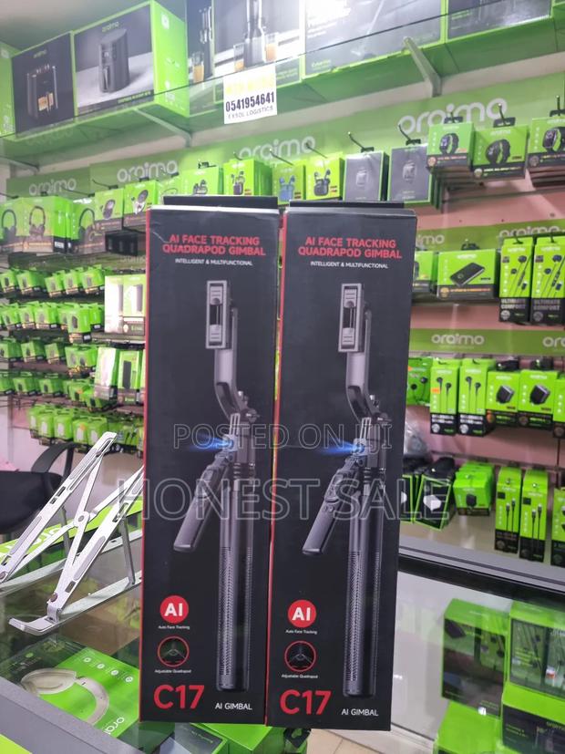 C17 Ai Auto Face Tracking Adjustable Guadrapod Gimbal · Photo 4