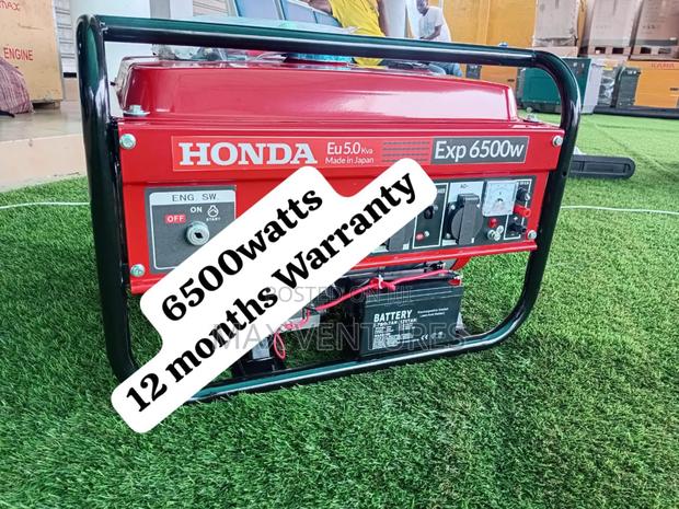 Honda 5kva 6500watts Gasoline Gasoline Generator Powerbackup · Photo 2