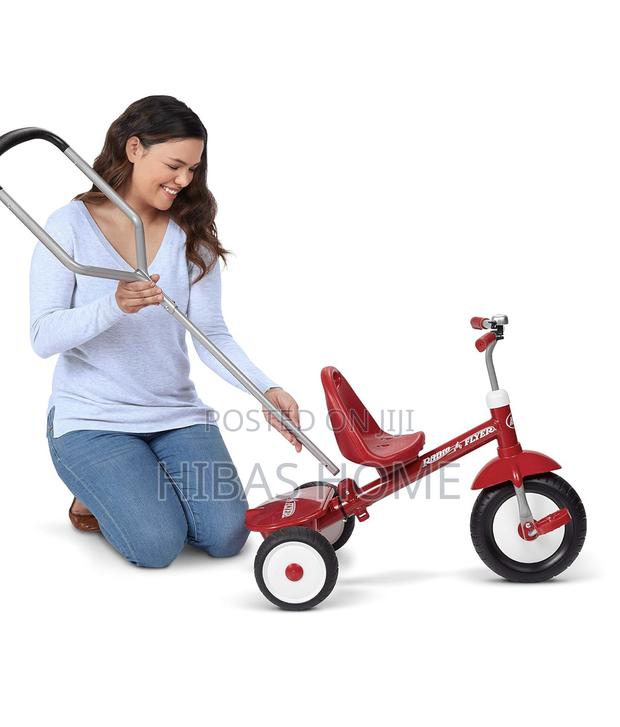 Radio Flyer Deluxe Steer Stroll Kids Tricycle Bicycle photo 7