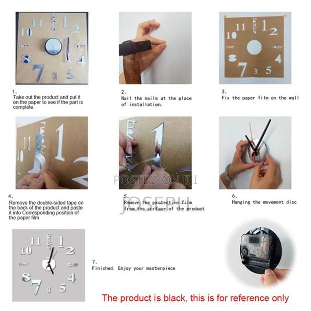 3d Wall Clock Type 6 · Photo 4