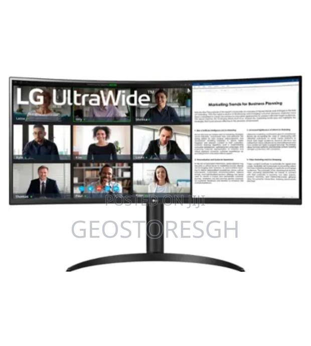 Lg - 34" Va Curved Ultrawide WQHD 100hz Monitor With HDR 10
