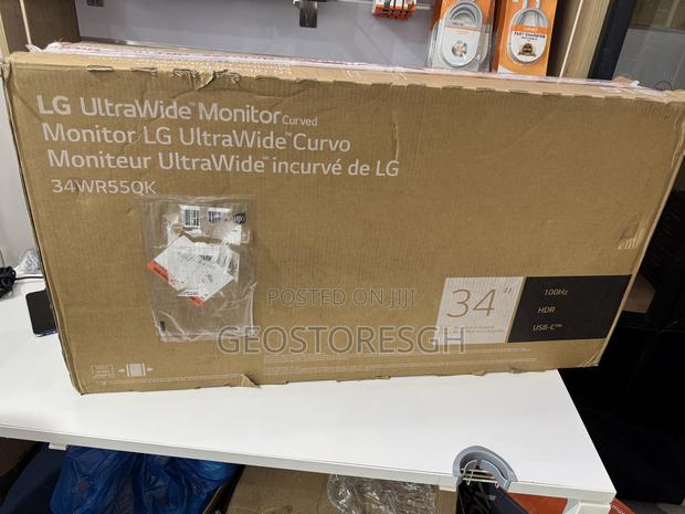 Lg - 34" Va Curved Ultrawide WQHD 100hz Monitor With HDR 10 photo 5