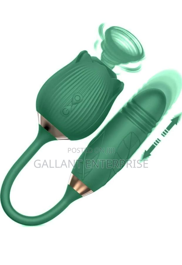 Vibrating Rose Adult Sex Toy Dildos Vibrator for Women · Photo 2