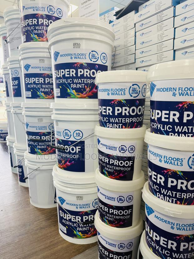 Super Proof 3-in-1 Acrylic Waterproof Paint Coating 20kg · Photo 2